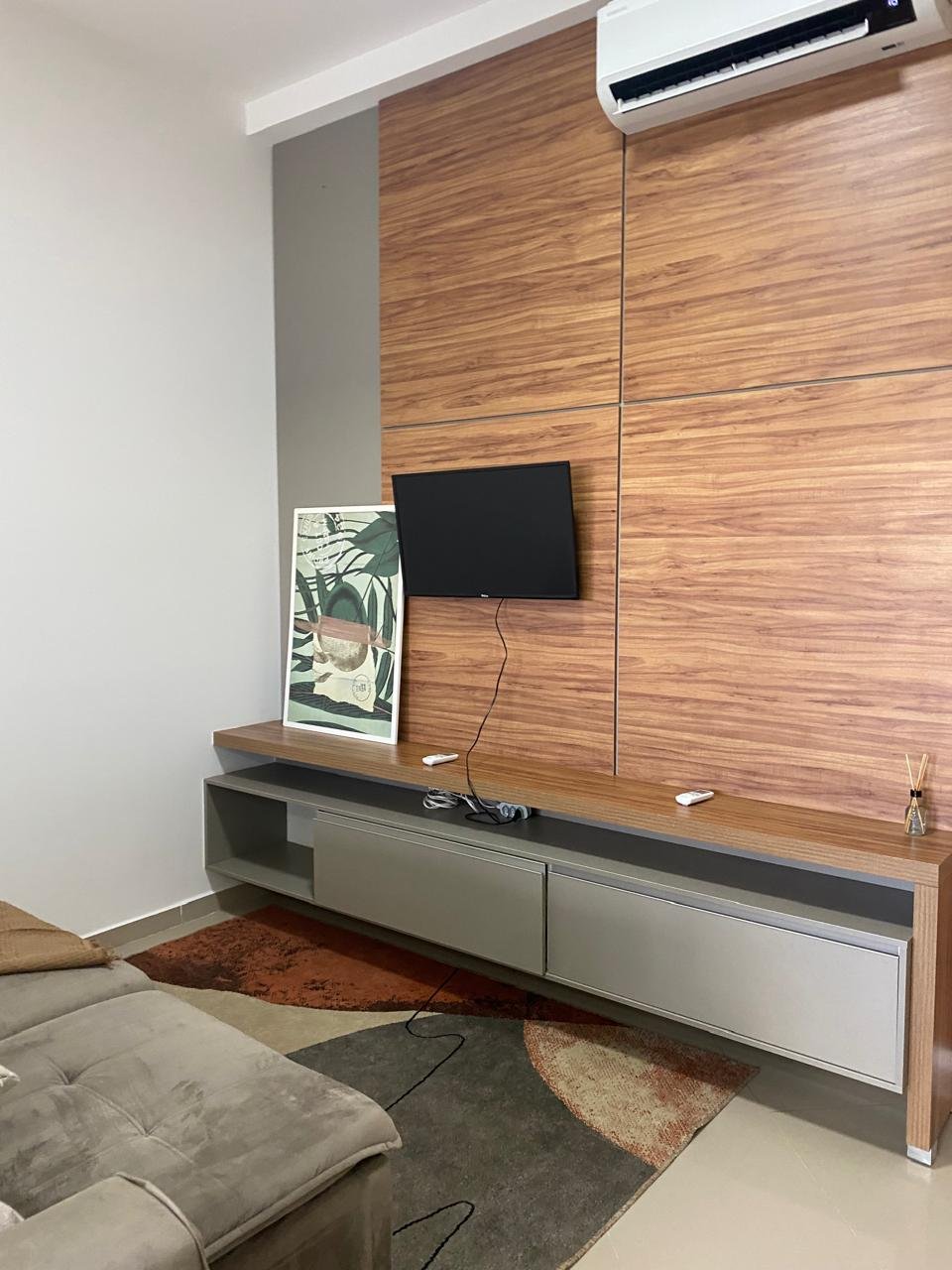 Detalhe de decoração assinada melugga